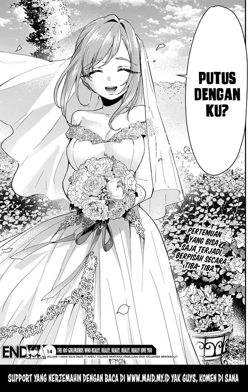 Kimi no Koto ga Dai Dai Dai Dai Daisuki na 100-ri no Kanojo chapter 14
